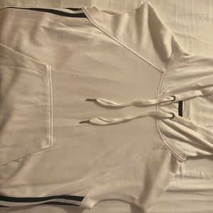 Calvin Klein Relaxed short-sleeve cropped hoodie